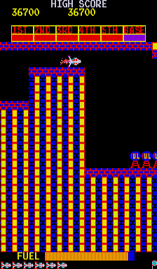 Screenshot of Scramble (Arcade, 1981) - MobyGames