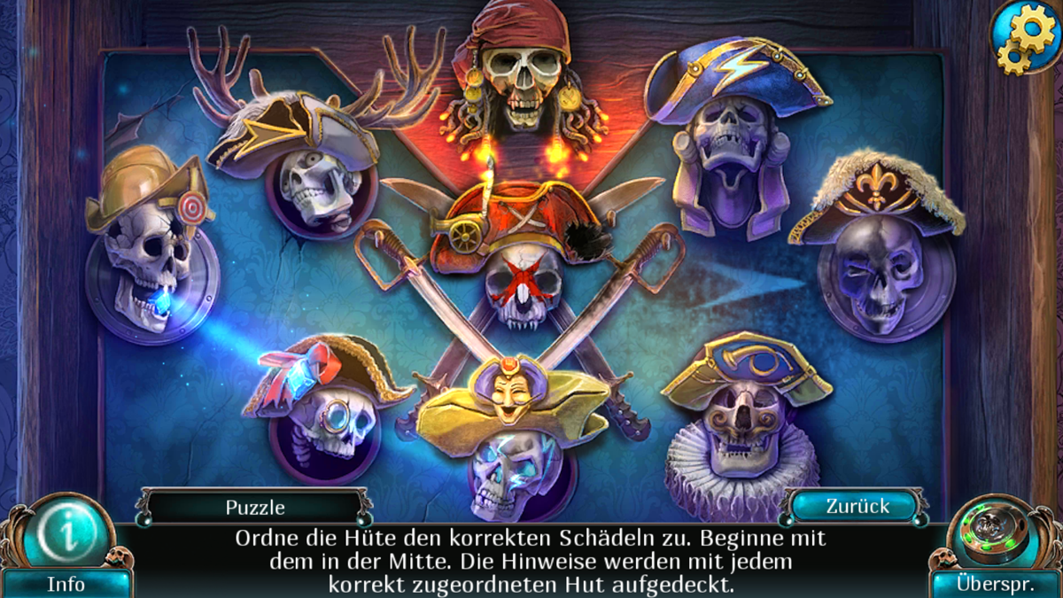 Nightmares from the Deep 3: Davy Jones (Collector's Edition) (Android) screenshot: One of the puzzles scenes.