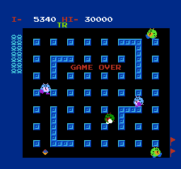 Screenshot of Warpman (NES, 1985) - MobyGames