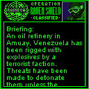 Tom Clancy's Rainbow Six: Raven Shield (J2ME) screenshot: Briefing