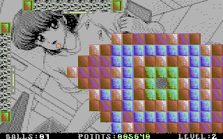 Manganoid (Commodore 64) screenshot: Board 2