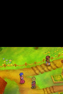 Dragon Quest IX: Sentinels of the Starry Skies (Nintendo DS) screenshot: Not all of them are so lucky.