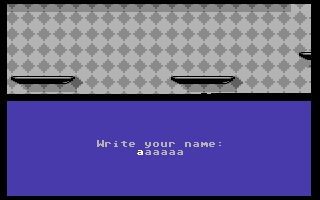 James Fly (Commodore 64) screenshot: Game over