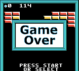 Screenshot of Super Breakout (Game Boy Color, 1978) - MobyGames