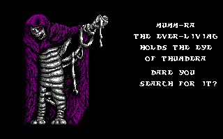 Thundercats (Amiga) screenshot: Seek out Mumm-Ra