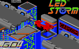L.E.D. Storm (Amiga) screenshot: Loading screen