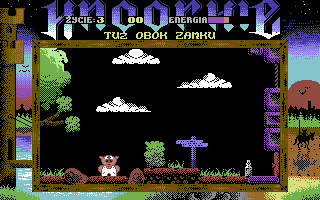 Knoorkie (Commodore 64) screenshot: Start up