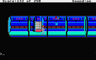 Space Quest II: Chapter II - Vohaul's Revenge (Atari ST) screenshot: Level 3.