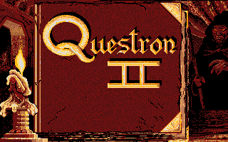 Questron II (Apple IIgs) screenshot: Title screen.
