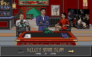 Crime Does Not Pay (Atari ST) screenshot: Chinese Triad