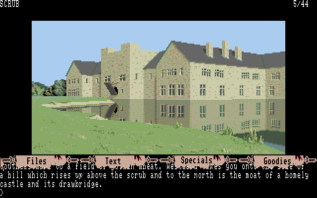 The Guild of Thieves (Amiga) screenshot: Scrub