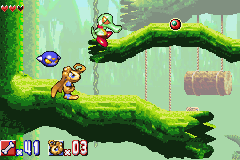 Blender Bros. (Game Boy Advance) screenshot: In the jungle