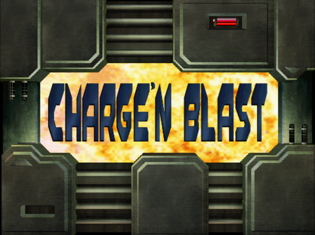Charge 'n Blast (Dreamcast) screenshot: Title Screen