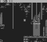 Maui Mallard in Cold Shadow (Game Boy) screenshot: Let's go down into the cellar.