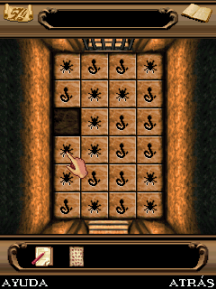 El Internado Laguna Negra: El Juego Móvil (J2ME) screenshot: Mini-game