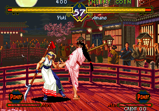 The Last Blade (Arcade) screenshot: Simple kick