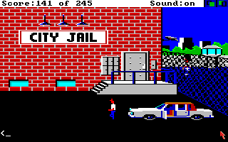 Screenshot of Police Quest: In Pursuit of the Death Angel (Amiga, 1987 ...