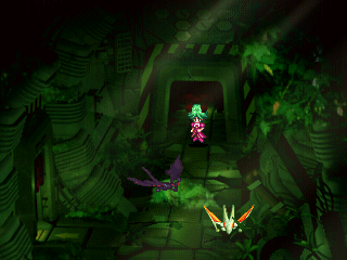 SaGa Frontier (PlayStation) screenshot: Exploring a wrecked ship