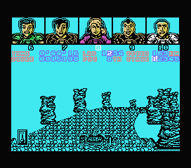 Power Drift (MSX) screenshot: Course B