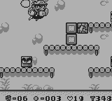 Wario Land: Super Mario Land 3 (Game Boy) screenshot: Jet Wario