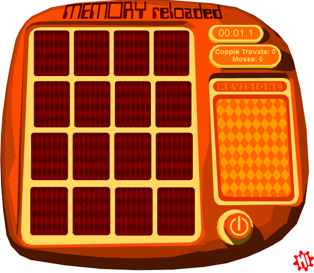 Memory Reloaded (Browser) screenshot: Starting a new game