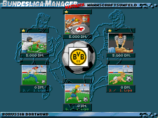 Football Limited (Amiga) screenshot: Health service