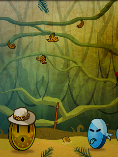 Coin Drop (Android) screenshot: Introduction to jungle stage