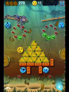 Coin Drop (Android) screenshot: Bananas!