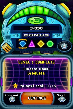 Screenshot of Bejeweled: Twist (Nintendo DS, 2008) - MobyGames