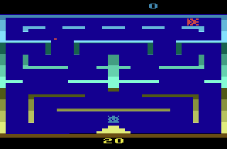 Tanks But No Tanks (Atari 2600) screenshot: Starting player 2.