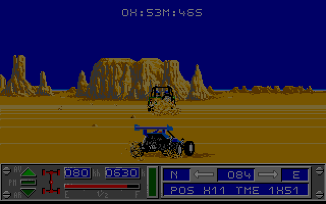 African Raiders-01 (Amiga) screenshot: Gameplay 2