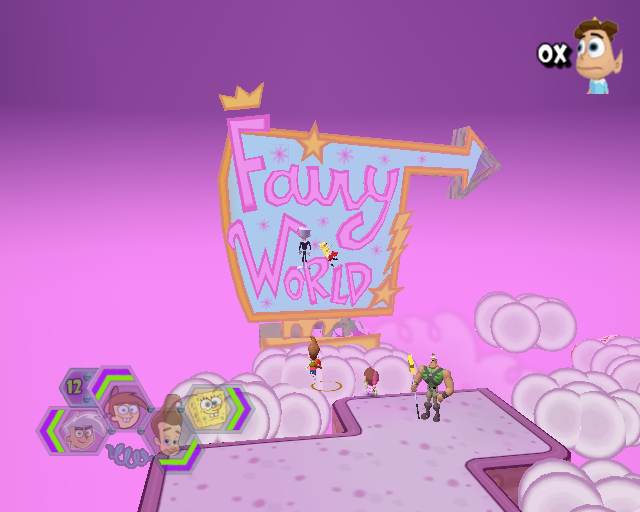 Nicktoons Unite! (PlayStation 2) screenshot: Fairy world