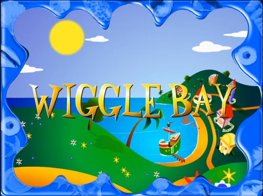 The Wiggles: Wiggle Bay (Windows) screenshot: The title screen.