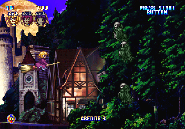 Screenshot of Magical Night Dreams: Cotton Boomerang (SEGA Saturn, 1998 ...