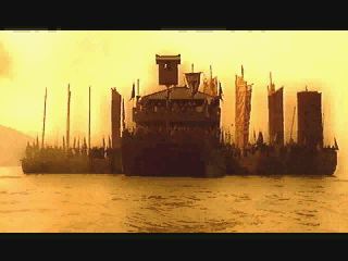 Romance of the Three Kingdoms IV: Wall of Fire (SEGA Saturn) screenshot: Intro