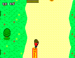 Alex Kidd: BMX Trial (SEGA Master System) screenshot: Blackwood Forest