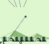 Missile Command (Game Boy) screenshot: Defending Cairo