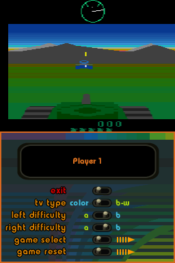 Atari Greatest Hits: Volume 1 (Nintendo DS) screenshot: Battlezone (2600)