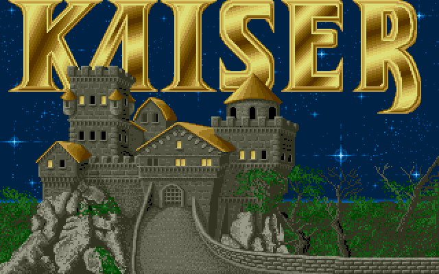 Kaiser (Amiga) screenshot: Intro screen