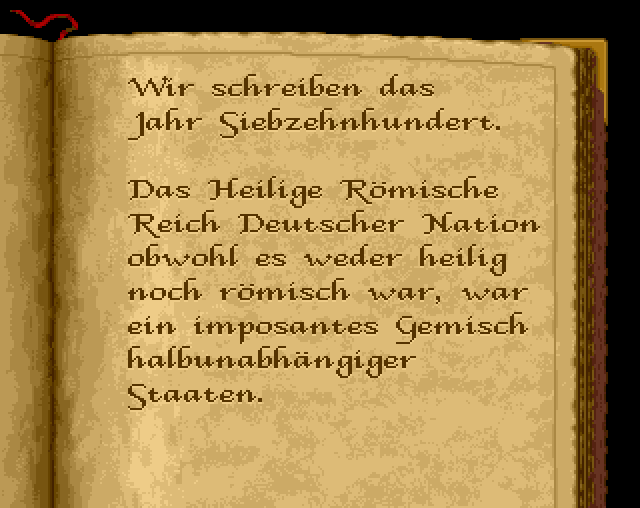 Kaiser (Amiga) screenshot: Story