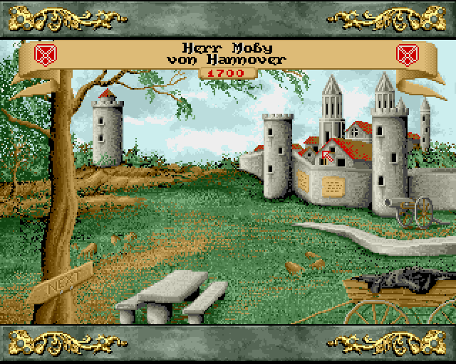 Kaiser (Amiga) screenshot: Main screen