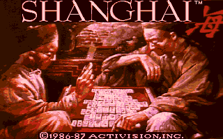 Shanghai (Apple IIgs) screenshot: Loading screen