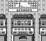 High Stakes Gambling (Game Boy) screenshot: Video Poker