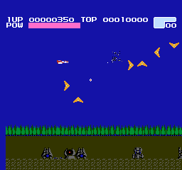 Volguard II (NES) screenshot: Destroyed an enemy