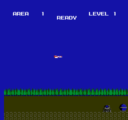 Volguard II (NES) screenshot: Starting out