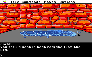 Dondra: A New Beginning (Apple IIgs) screenshot: The water room