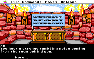 Dondra: A New Beginning (Apple IIgs) screenshot: Altar