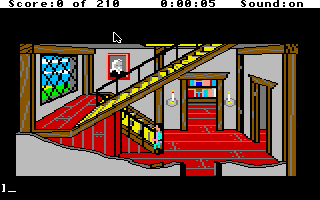 King's Quest III: To Heir is Human (Apple IIgs) screenshot: Game start