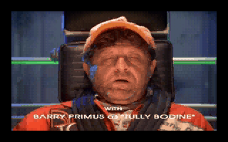 Loadstar: The Legend of Tully Bodine (DOS) screenshot: The DOS version’s video compression is perhaps marginally kinder to old Tully