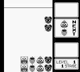 Sanrio Carnival (Game Boy) screenshot: Neat little stacks